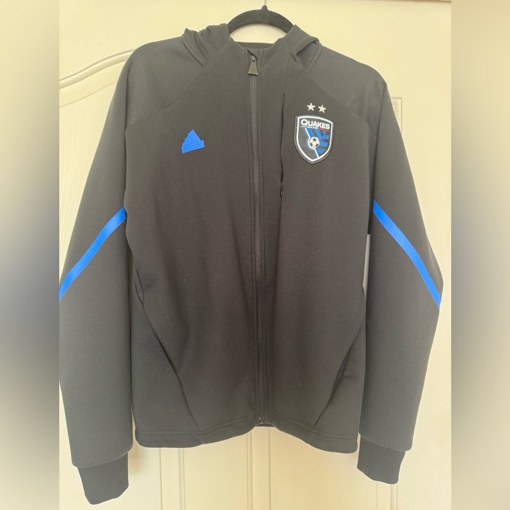 Adidas Earthquakes Black/Blue Jacket